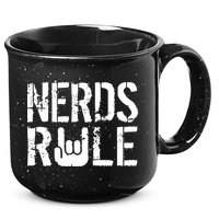 Nerds Rule 15oz Campfire Ceramic Mug