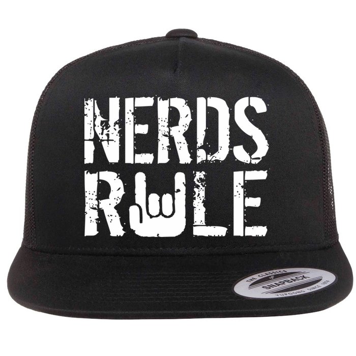 Nerds Rule Flatbill Hat
