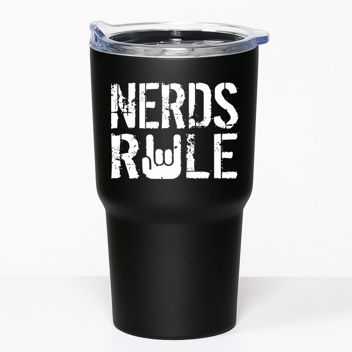 Nerds Rule Tumbler