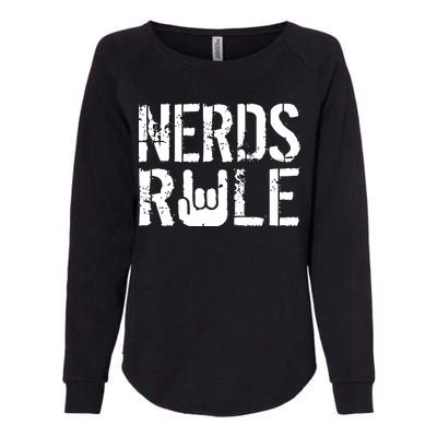 Nerds Rule Womens California Wash Sweatshirt