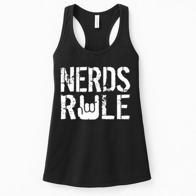 Nerds Rule Womens Tank Top