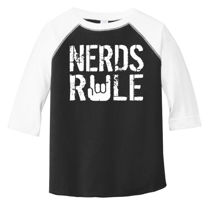 Nerds Rule Toddler Fine Jersey T-Shirt