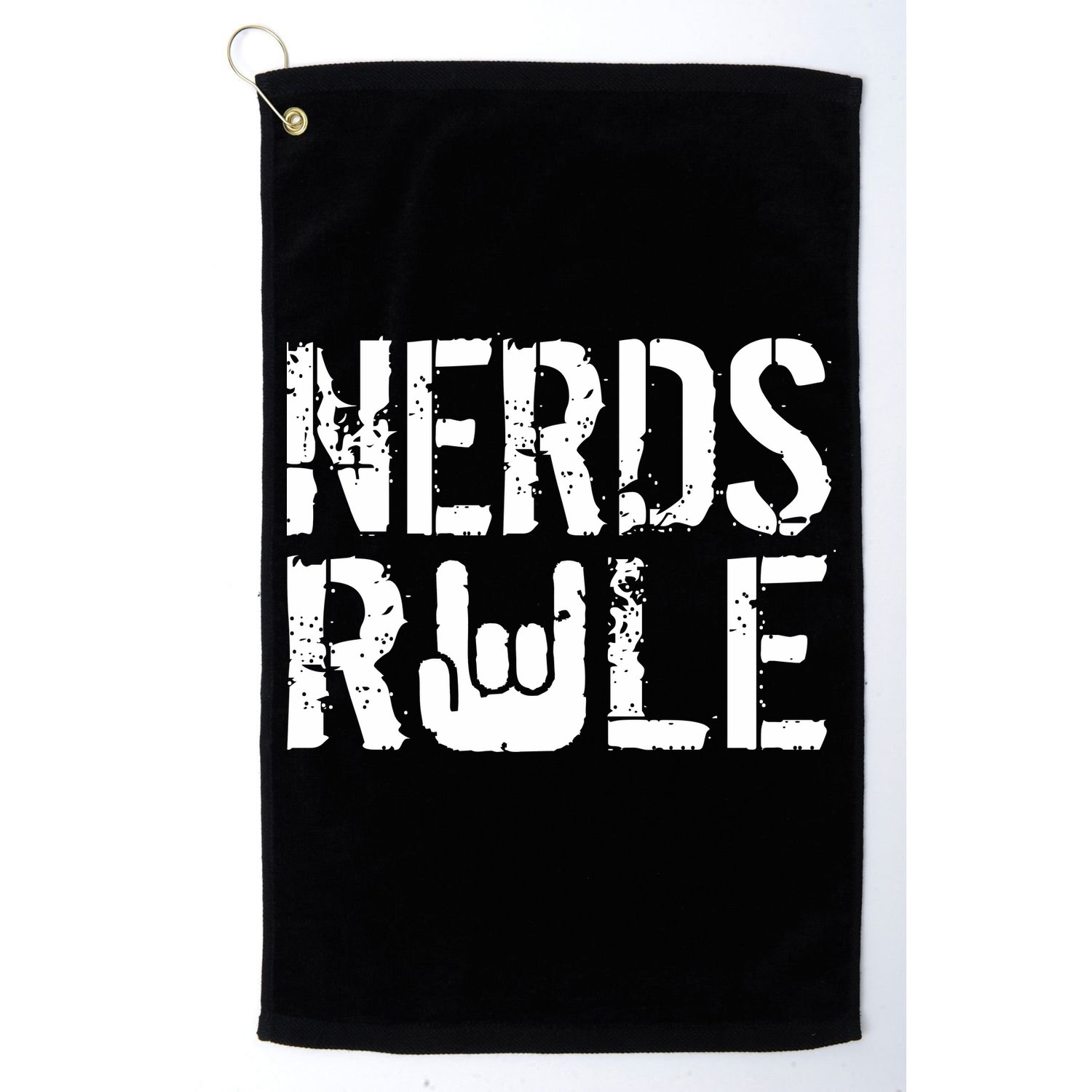 Nerds Rule Golf Towel