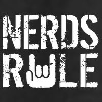 Nerds Rule Golf Towel