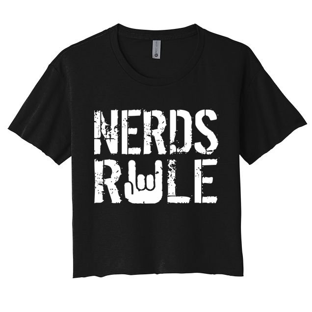 Nerds Rule Crop Top