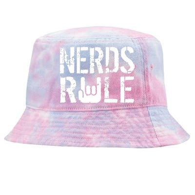 Nerds Rule Tie-Dyed Bucket Hat