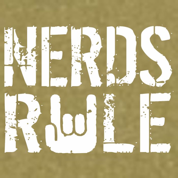 Nerds Rule Garment-Dyed Women's Muscle Tee