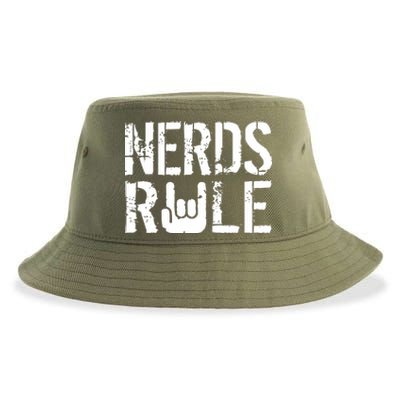 Nerds Rule Sustainable Bucket Hat