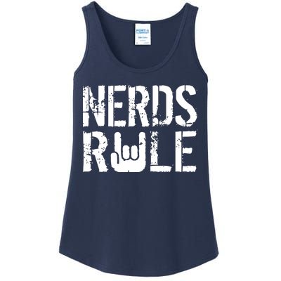 Nerds Rule Ladies Essential Tank