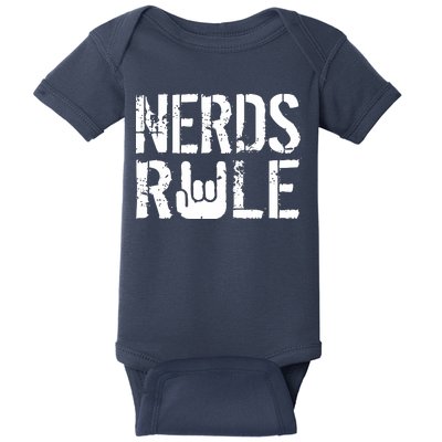 Nerds Rule Baby Bodysuit