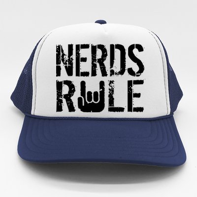 Nerds Rule Trucker Hat