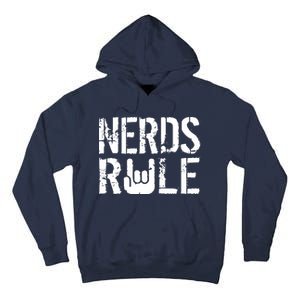 Nerds Rule Tall Hoodie