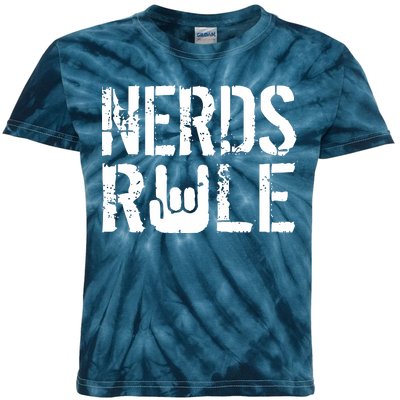 Nerds Rule Kids Tie-Dye T-Shirt