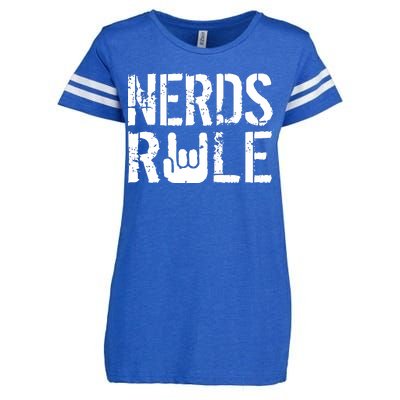 Nerds Rule Enza Ladies Jersey Football T-Shirt