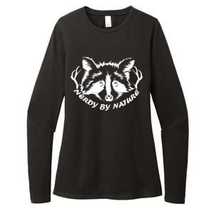 Nerdy By Nature Womens CVC Long Sleeve Shirt