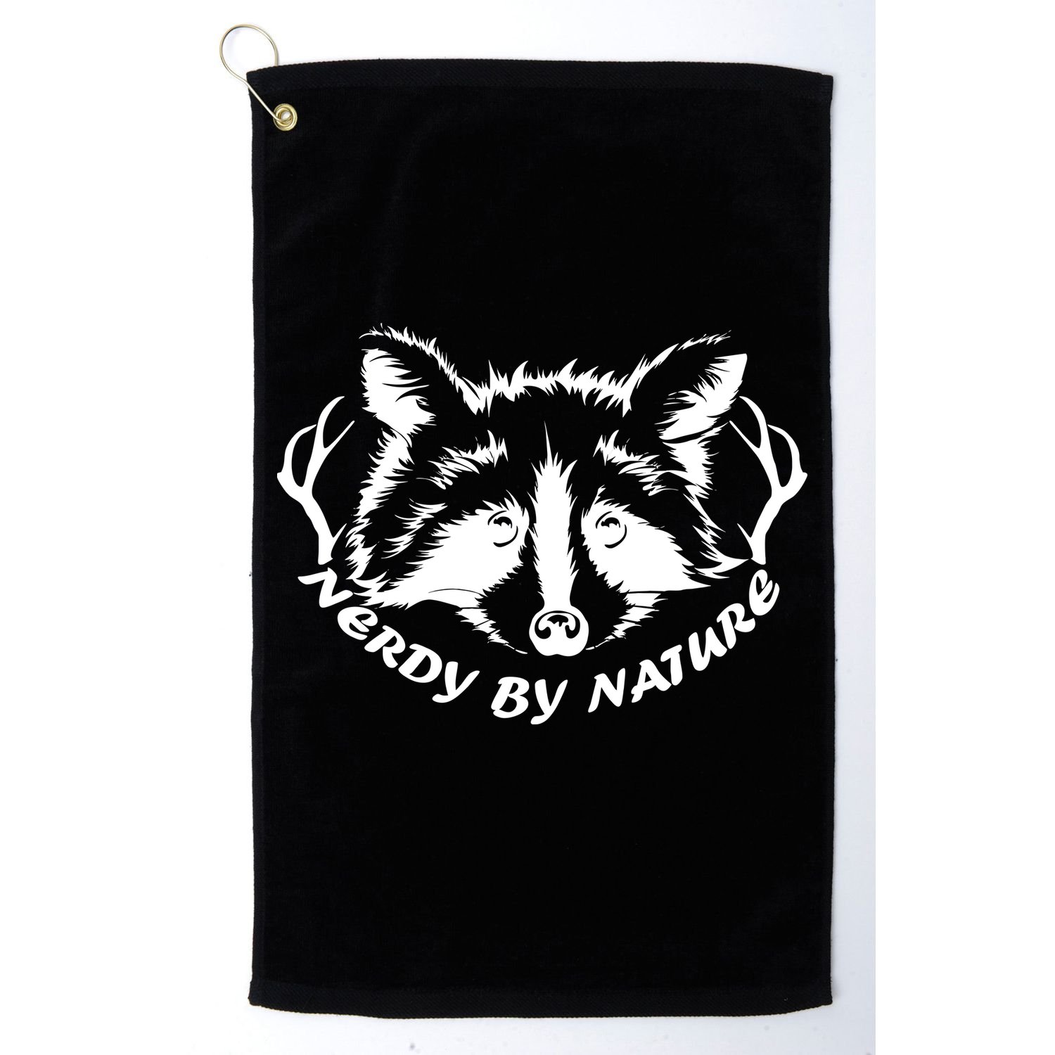 Nerdy By Nature Golf Towel