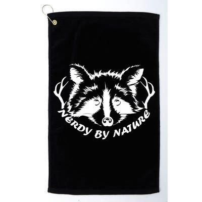 Nerdy By Nature Platinum Collection Golf Towel