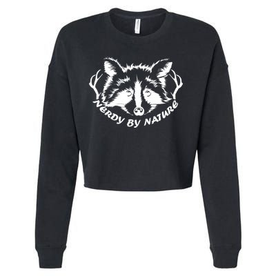 Nerdy By Nature Cropped Pullover Crew