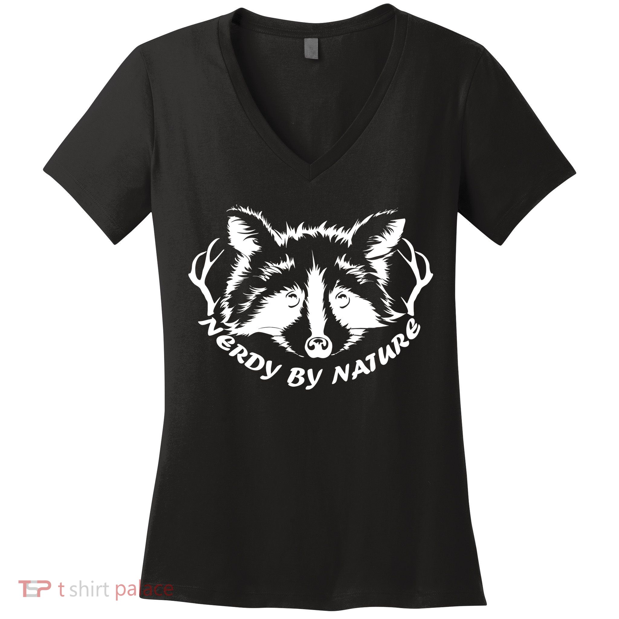 Nerdy By Nature Women's V-Neck T-Shirt