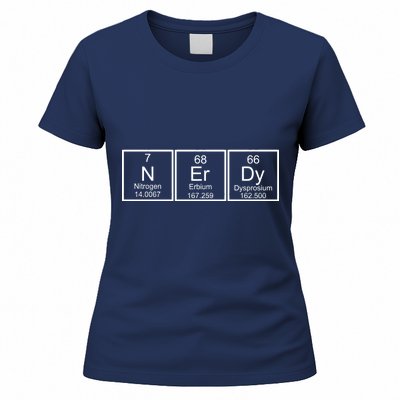 Nerdy Chemistry Periodic Table Women's T-Shirt