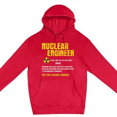 Nuclear Engineer Science Energy Engineering Radioactive Premium Pullover Hoodie