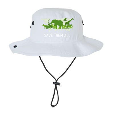 National Endangered Species Day Save Them World Animals Gift Legacy Cool Fit Booney Bucket Hat