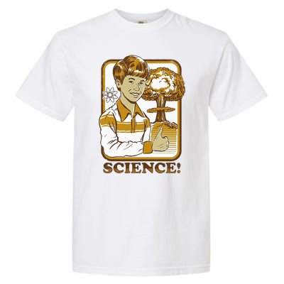 Nuclear Explosion Science Funny Vintage Garment-Dyed Heavyweight T-Shirt