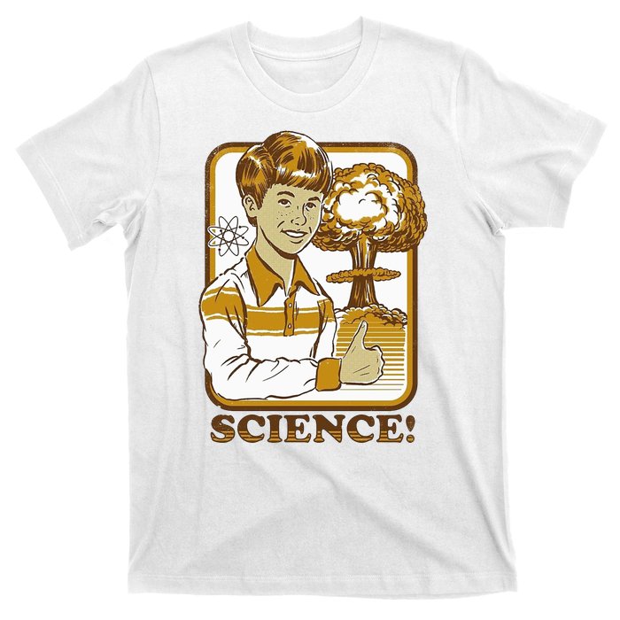 Nuclear Explosion Science Funny Vintage T-Shirt