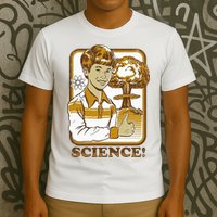 Nuclear Explosion Science Funny Vintage T-Shirt