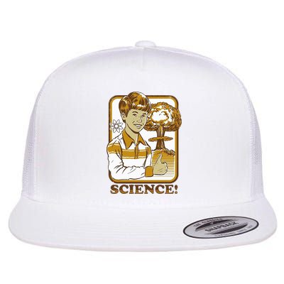 Nuclear Explosion Science Funny Vintage Flatbill Hat