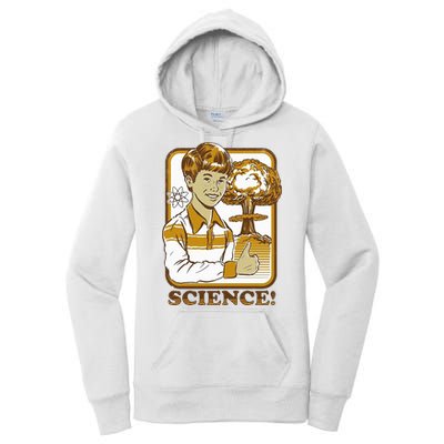Nuclear Explosion Science Funny Vintage Women's Pullover Hoodie