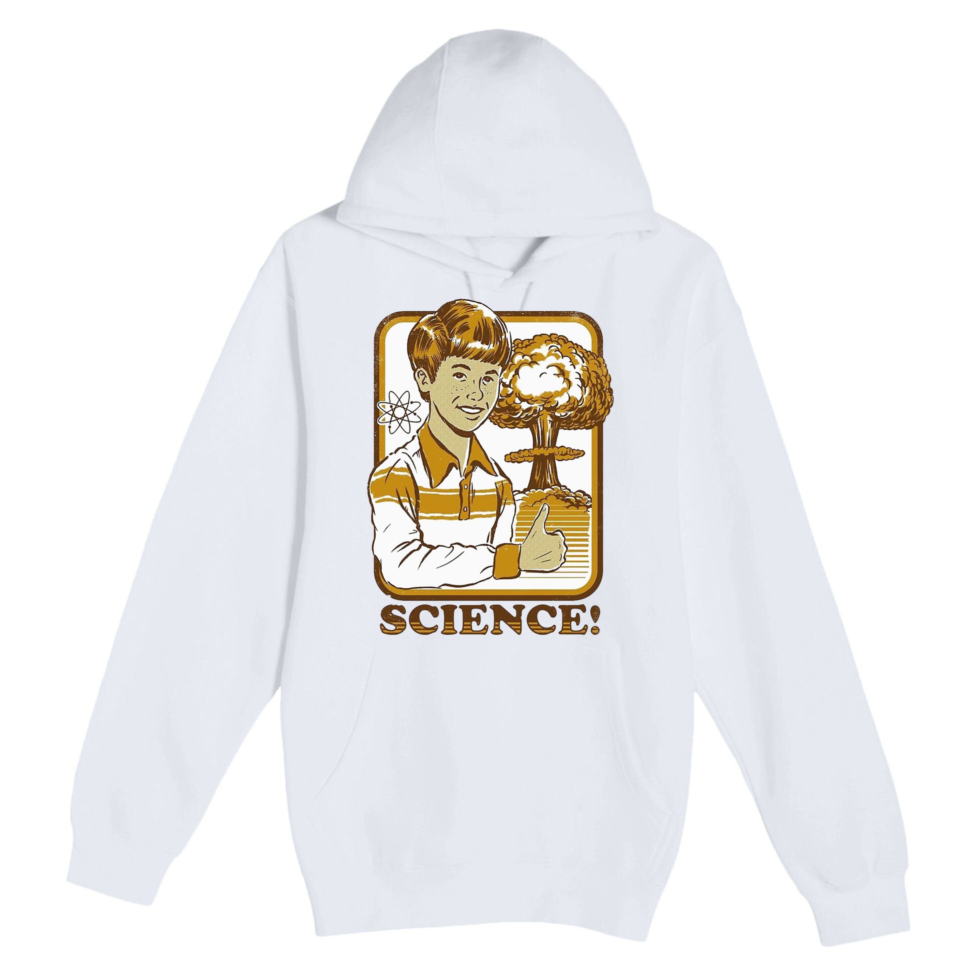 Nuclear Explosion Science Funny Vintage Premium Pullover Hoodie