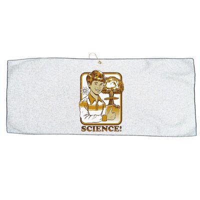 Nuclear Explosion Science Funny Vintage Large Microfiber Waffle Golf Towel