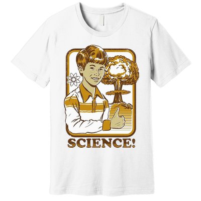 Nuclear Explosion Science Funny Vintage Premium T-Shirt