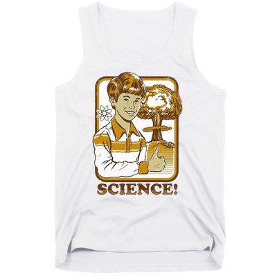 Nuclear Explosion Science Funny Vintage Tank Top