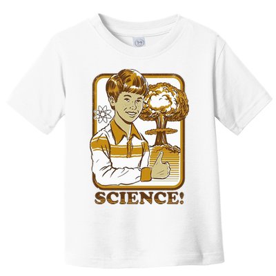 Nuclear Explosion Science Funny Vintage Toddler T-Shirt