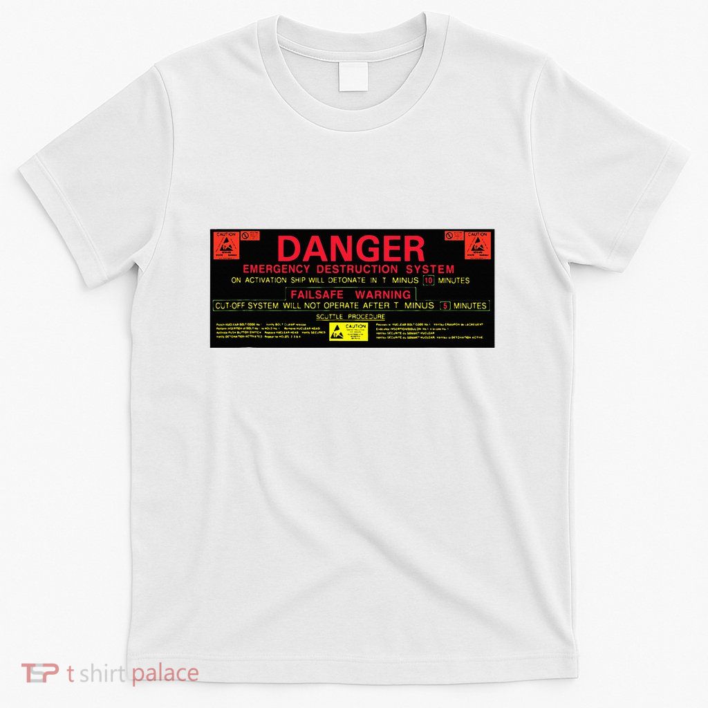 Nostromo Emergency Self Destruct Console T-Shirt