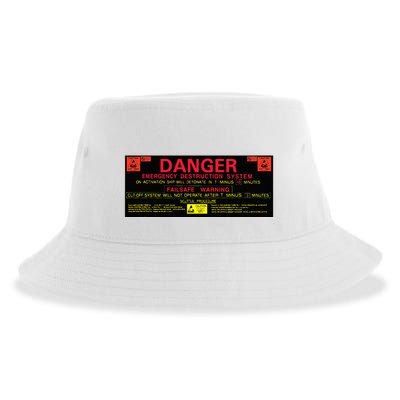 Nostromo Emergency Self Destruct Console Sustainable Bucket Hat