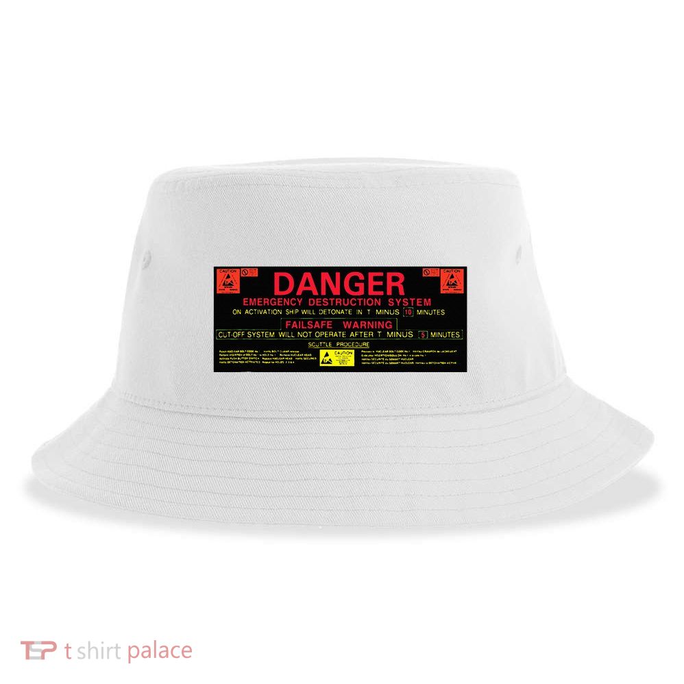 Nostromo Emergency Self Destruct Console Sustainable Bucket Hat