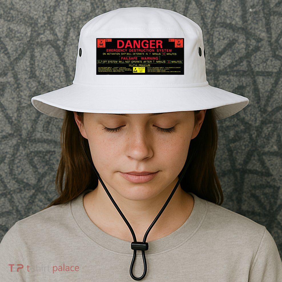 Nostromo Emergency Self Destruct Console Bucket Hat