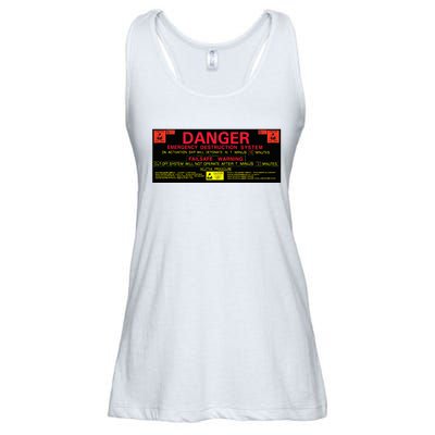 Nostromo Emergency Self Destruct Console Ladies Essential Flowy Tank