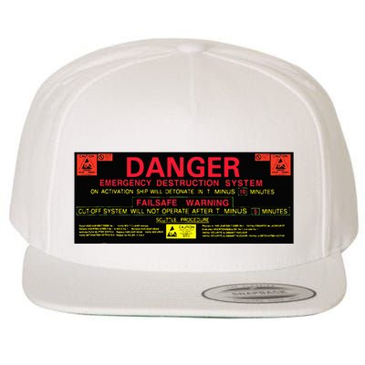 Nostromo Emergency Self Destruct Console Wool Snapback Cap
