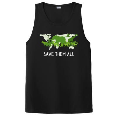 National Endangered Species Day Save Them World Animals Gift PosiCharge Competitor Tank