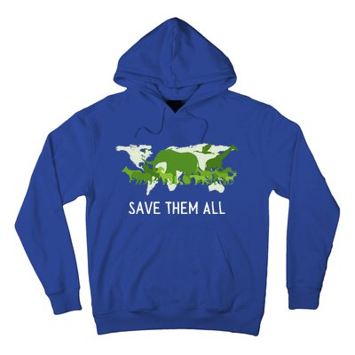 National Endangered Species Day Save Them World Animals Gift Hoodie