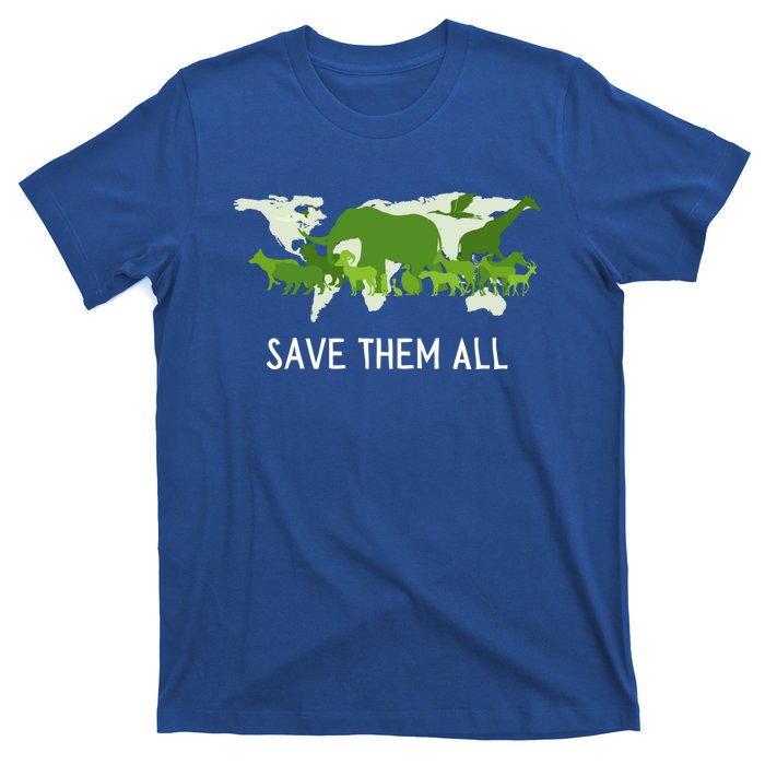 National Endangered Species Day Save Them World Animals Gift T-Shirt