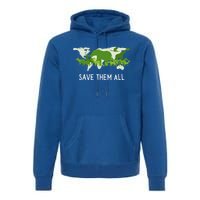 National Endangered Species Day Save Them World Animals Gift Premium Hoodie