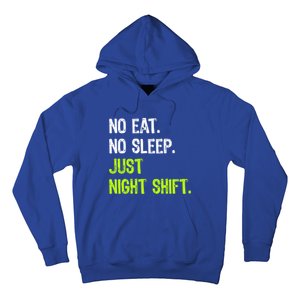 No Eat Sleep Repeat Just Night Shift Nurse Gift Hoodie