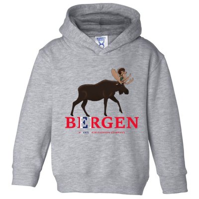 Norway Elk Troll Myths Flag Mountain Travel Toddler Hoodie