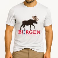 Norway Elk Troll Myths Flag Mountain Travel Cooling Performance Crew T-Shirt