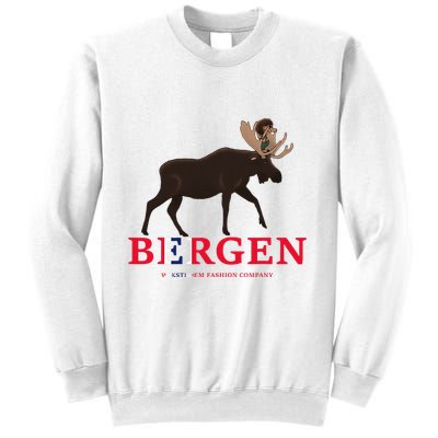 Norway Elk Troll Myths Flag Mountain Travel Sweatshirt